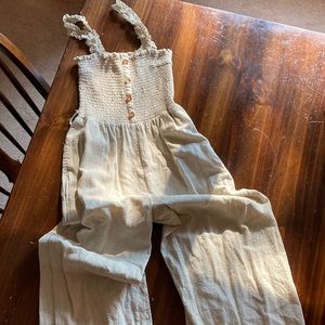 Beige jumpsuit